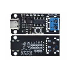 M&oacute;dulo 100 W 5 A USB-C de placa de gatilho de carga r&aacute;pida PD/QC Sa&iacute;da de terminal de placa chamariz