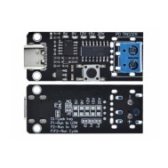M&oacute;dulo 100 W 5 A USB-C de placa de gatilho de carga r&aacute;pida PD/QC Sa&iacute;da de terminal de placa chamariz