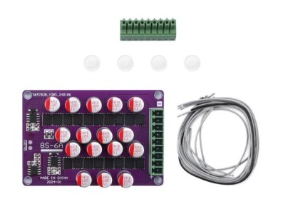 Bateria de l&iacute;tio Balanceador ativo h&iacute;brido 8S da da equaliza&ccedil;&atilde;o da placa BMS 6 A de equil&iacute;brio ativo - Imagem 1