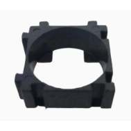 Porta-bateria para 1 c&eacute;lula 18650, di&acirc;metro do furo 18,4 mm