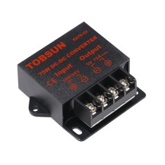 Conversor de energia DC 12 V / 24 V a 5 V 15 A 75 W DC-DC