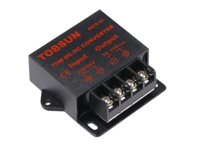 Conversor de energia DC 12 V / 24 V a 5 V 15 A 75 W DC-DC - Imagem 1