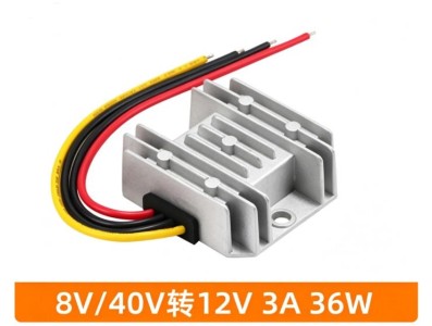 Conversor de energia DC 8 V/40 V a 12 V 3 A 36 W - Imagem 1