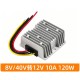 Conversor de energia DC 8 V/40 V a 12 V 10 A 120 W - Thumb 1