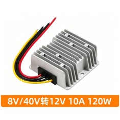Conversor de energia DC 8 V/40 V a 12 V 10 A 120 W
