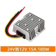 Conversor de energia DC 24 V para 12 V 15 A 180 W
