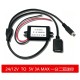 Conversor de energia 24 V / 12 V para 5 V 3 A M&oacute;dulo abaixador DC-DC USB + mini - Thumb 1