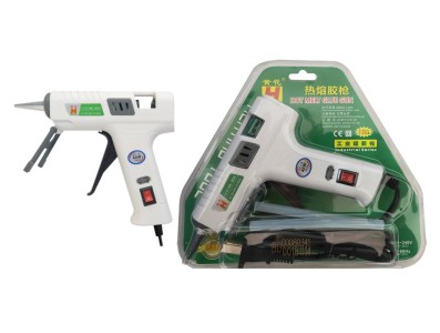Pistola de cola universal HK-804 de 40 W com plugue interruptor CN Observado: adequado para bast&atilde;o de cola... - Imagem 1