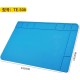 TE-508 Bancada de reparo de eletr&ocirc;nicos para celular, almofada de isolamento t&eacute;rmico de silicone... - Thumb 1