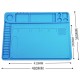 TE-601 Bancada de reparo de eletr&ocirc;nicos para celular, almofada de isolamento t&eacute;rmico de silicone... - Thumb 1