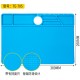 TE-705 Bancada de reparo eletr&ocirc;nico para celular, almofada de isolamento t&eacute;rmico de silicone resistente a... - Thumb 1