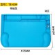 TE-604 Bancada de reparo de eletr&ocirc;nicos para celular, almofada de isolamento t&eacute;rmico de silicone... - Thumb 1