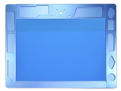 Plataforma azul 43*33.5 CM da manuten&ccedil;&atilde;o do microsc&oacute;pio da liga de alum&iacute;nio TE-507 - Imagem 1