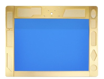 Plataforma dourada 43*33.5 CM da manuten&ccedil;&atilde;o do microsc&oacute;pio da liga de alum&iacute;nio TE-507 - Imagem 1