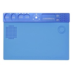 Plataforma azul 33*23.5 CM da manuten&ccedil;&atilde;o do microsc&oacute;pio da liga de alum&iacute;nio TE-704