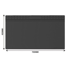 Bancada de trabalho para reparo de eletr&ocirc;nicos de celular, preto, 70*40 cm, resistente a altas...