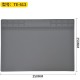 Almofada de isolamento t&eacute;rmico de silicone resistente a altas temperaturas 35*25 cm cinza TE-613 para... - Thumb 1