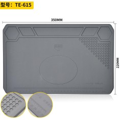 Almofada de isolamento t&eacute;rmico de silicone resistente a altas temperaturas, bancada de reparo eletr&ocirc;nico...