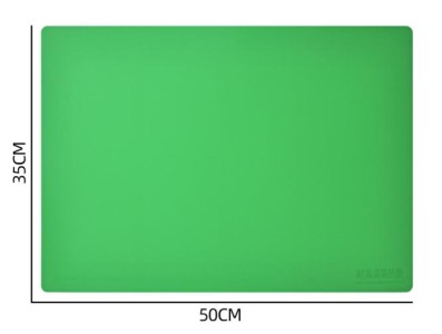 Verde TE-706 bancada de reparo eletr&ocirc;nico do telefone m&oacute;vel almofada de isolamento t&eacute;rmico de silicone... - Imagem 1