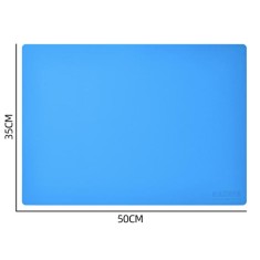 Azul TE-706 bancada de reparo eletr&ocirc;nico do telefone m&oacute;vel almofada de isolamento t&eacute;rmico de silicone...
