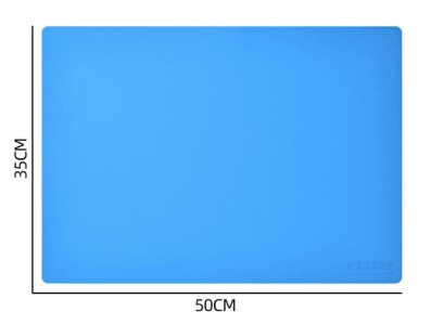 Azul TE-706 bancada de reparo eletr&ocirc;nico do telefone m&oacute;vel almofada de isolamento t&eacute;rmico de silicone... - Imagem 1