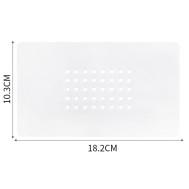 Tela Almofada de silicone adsorvida TE-703 branca 18,2 * 10,3 cm Nota: adequada para remover a do telefone...