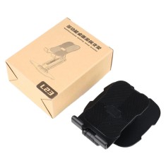 Suporte multifuncional preto do telefone m&oacute;vel do suporte do metal do desktop L23