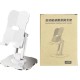 Suporte multifuncional branco do telefone m&oacute;vel do suporte do metal do Desktop L23 - Thumb 1