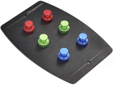 Dispositivo magn&eacute;tico PCB multifuncional TE-076 com postes magn&eacute;ticos de 6 unidades - Imagem 1