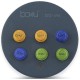 Placa BAKU BA-694 Dispositivo magn&eacute;tico PCB multifuncional com di&acirc;metro de 95 mm circular com 6 pe&ccedil;as de... - Thumb 1