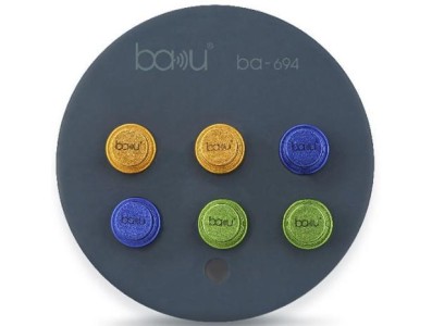 Placa BAKU BA-694 Dispositivo magn&eacute;tico PCB multifuncional com di&acirc;metro de 95 mm circular com 6 pe&ccedil;as de... - Imagem 1