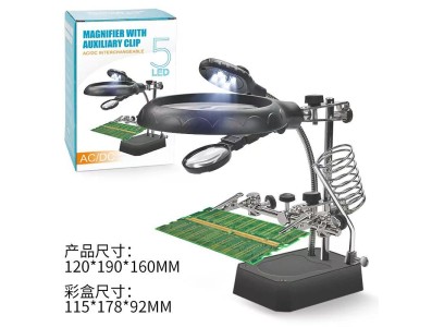 Clipe Auxiliar de Manuten&ccedil;&atilde;o TE-800 com LED e Lupa - Imagem 1