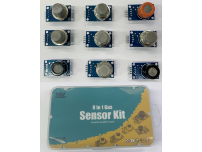 Kit Educacional de Sensores de G&aacute;s 9 em 1 - Imagem 1