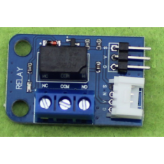M&oacute;dulo de rel&eacute; compat&iacute;vel com AC 120V, DC 24V e 2A para Arduino