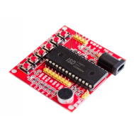 M&oacute;dulo de grava&ccedil;&atilde;o e reprodu&ccedil;&atilde;o de voz ISD1760 (s&eacute;rie ISD1700) para Arduino, PIC e AVR