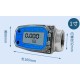 Sensor de fluxo Medidor de fluxo eletr&ocirc;nico de turbina de 1 polegada industrial port&aacute;til de alta precis&atilde;o... - Thumb 1