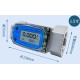 Sensor de fluxo Medidor de fluxo eletr&ocirc;nico de turbina de 1,5 polegadas industrial port&aacute;til de alta... - Thumb 1