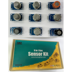 Kit 9 em 1 de Sensores de G&aacute;s para Inicia&ccedil;&atilde;o Educacional