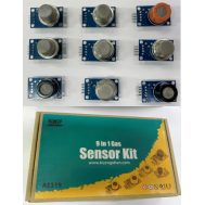 Kit 9 em 1 de Sensores de G&aacute;s para Inicia&ccedil;&atilde;o Educacional