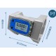 Sensor de fluxo Alum&iacute;nio industrial port&aacute;til do da elevada precis&atilde;o do medidor de fluxo eletr&ocirc;nico da... - Thumb 1