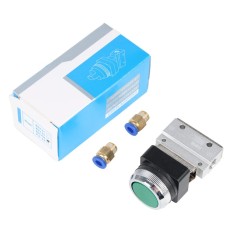 V&aacute;lvula Bot&atilde;o de cabe&ccedil;a plana de mec&acirc;nica pneum&aacute;tica MOV-03 A+6 mm