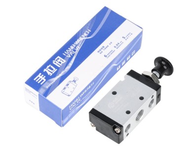 V&aacute;lvula de ar solen&oacute;ide pneum&aacute;tica v&aacute;lvula manual 4R210-08 - Imagem 1