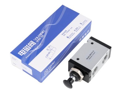 V&aacute;lvula de ar solen&oacute;ide pneum&aacute;tica v&aacute;lvula manual 3R410-15 - Imagem 1