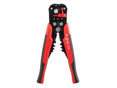Ferramentas para descascar fios Alicate multiferramenta autom&aacute;tico 5 em 1 cortador de descascamento vermelho - Imagem 1