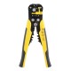 Ferramentas para descascar fios Alicate multiferramenta autom&aacute;tico 5 em 1 cortador de descascamento amarelo - Thumb 1
