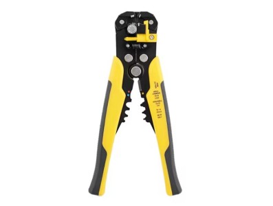 Ferramentas para descascar fios Alicate multiferramenta autom&aacute;tico 5 em 1 cortador de descascamento amarelo - Imagem 1