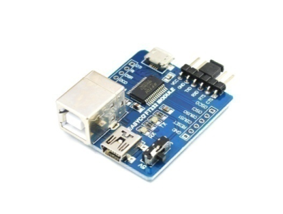 M&oacute;dulo USB Serial FT232RL 3 em 1 com interfaces Tipo B, Mini e Micro para UART - Imagem 1