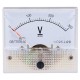 Volt&iacute;metro 85C1-V DC Ponteiro Mete 0-300 V Tamanho: 64*56 mm - Thumb 1