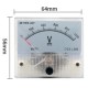 Volt&iacute;metro 85C1-V DC Ponteiro Mete 0-1000 V Tamanho: 64*56 mm - Thumb 1