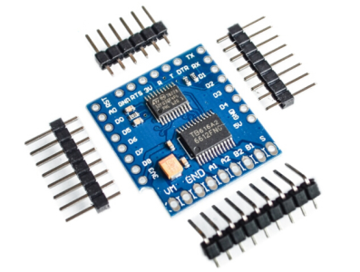 M&oacute;dulo driver duplo de motor TB6612FNG V1.0.0 I2C para WeMos D1 Mini - Imagem 1